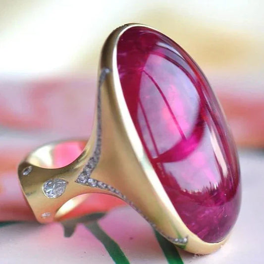 Vintage-Ring aus Rotgold