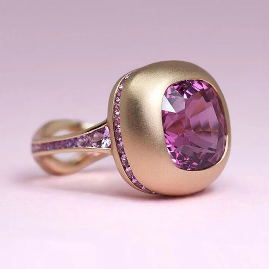 Vintage-Ring aus Roségold