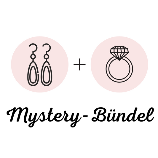 Geheimnisvolle Ohrringe & Ring (verstellbar) - Bundle